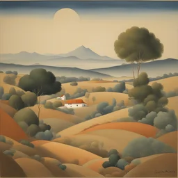 a landscape by Gerardo Dottori