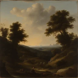 a landscape by Gian Paolo Dulbecco
