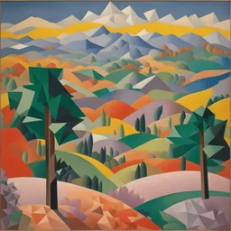 a landscape by Gino Severini