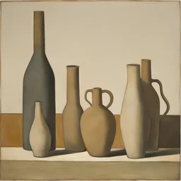a landscape by Giorgio Morandi