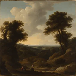 a landscape by Giovanni Costa
