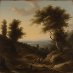 a landscape by Giovanni Gabriele Cantone