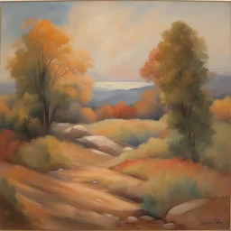 a landscape by Gloria Stoll Karn
