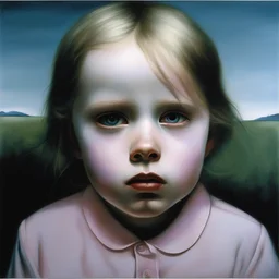 a landscape by Gottfried Helnwein