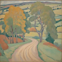 a landscape by Grace Cossington Smith