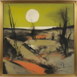 a landscape by Graham Sutherland