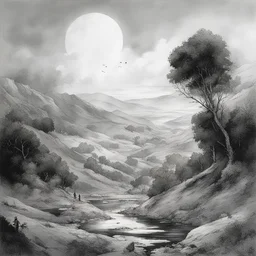 a landscape by Greg Capullo