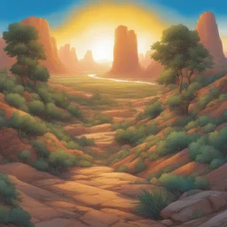 a landscape by Greg Land