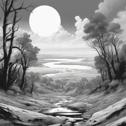 a landscape by Greg Rucka