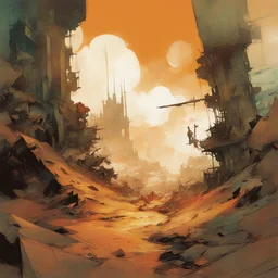 a landscape by Greg Tocchini