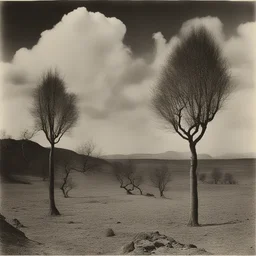 a landscape by Grete Stern