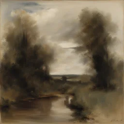 a landscape by Grigory Gluckmann