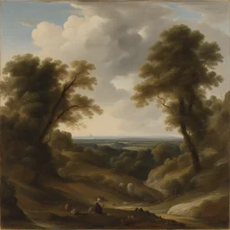 a landscape by Guillaume Sorel