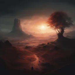 a landscape by Guillem H. Pongiluppi