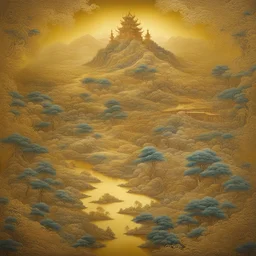 a landscape by Guo Pei