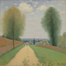 a landscape by Gustave Loiseau