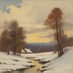 a landscape by Guy Carleton Wiggins
