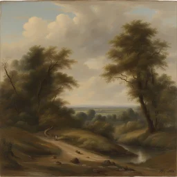 a landscape by H.N. Werkman