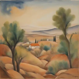 a landscape by Haifa Zangana