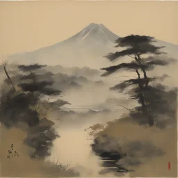 a landscape by Hajime Yatate