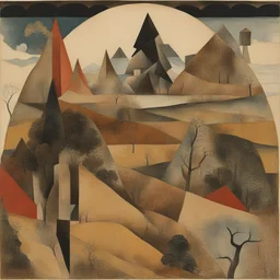 a landscape by Hannah Hoch