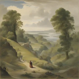 a landscape by Hans Christian Andersen