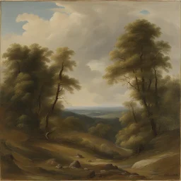 a landscape by Hans Hinterreiter