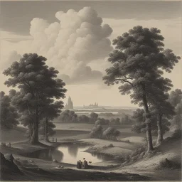 a landscape by Hariton Pushwagner
