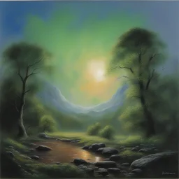 a landscape by Harrison Ellenshaw