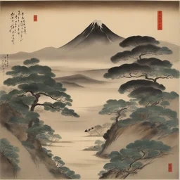 a landscape by Harue Koga