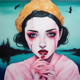 a landscape by Harumi Hironaka