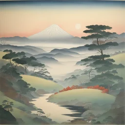 a landscape by Haruyo Morita