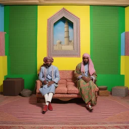 a landscape by Hassan Hajjaj