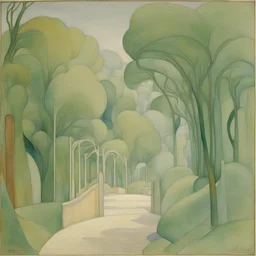 a landscape by Hector Guimard