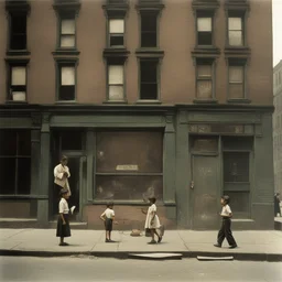 a landscape by Helen Levitt