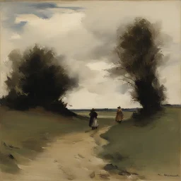 a landscape by Hendrik Weissenbruch