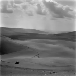 a landscape by Henri Cartier-Bresson