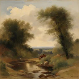 a landscape by Henri Catargi