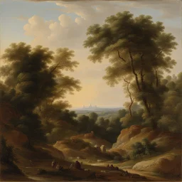a landscape by Henri Gascar