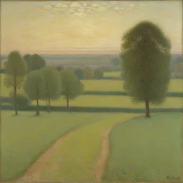 a landscape by Henri Le Sidaner