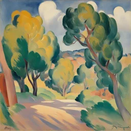 a landscape by Henri Manguin