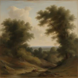 a landscape by Henriette Grindat