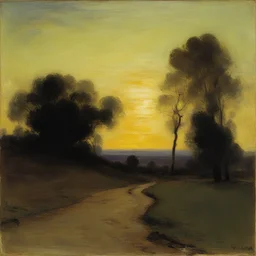 a landscape by Henry Ossawa Tanner
