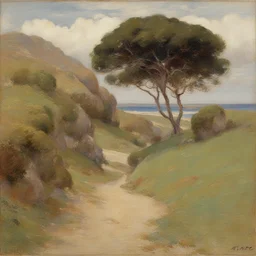 a landscape by Henry Scott Tuke