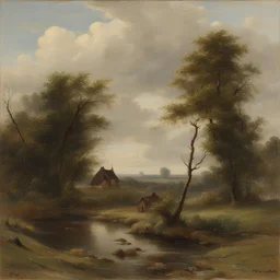 a landscape by Herman Kruyder