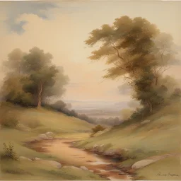 a landscape by Honor C. Appleton