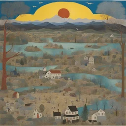 a landscape by Howard Finster