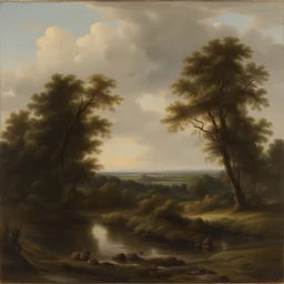 a landscape by Hubertine Heijermans