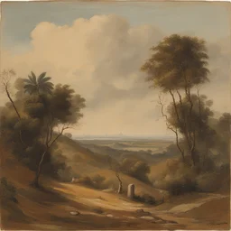 a landscape by Iberê Camargo