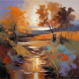a landscape by Irene Sheri